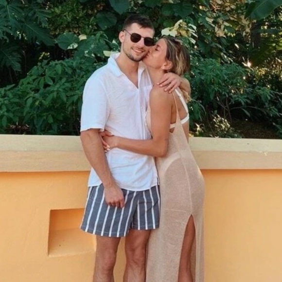 Beige Crochet Backless Cami Coverup Dress - Picture 11 of 14